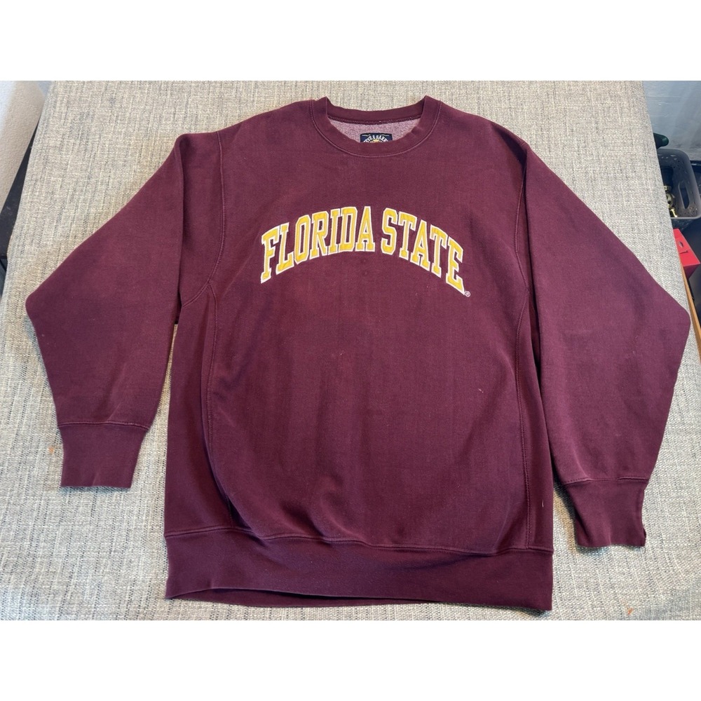 Vintage Florida‎ State University Seminoles Sweatshirt Large Steve & Barry's Men
